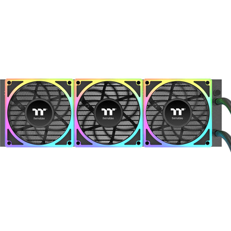 Thermaltake Magcurve 360 Ultra Arbb Sync AIO Flüssigkeitskühler Wasserkühlung (Schwarz)