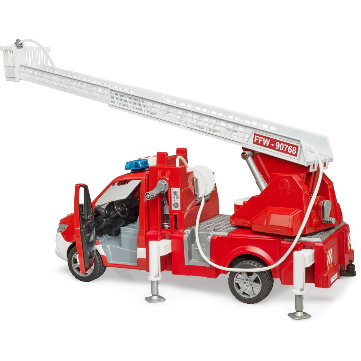 Bruder Fire Truck mit Leiter und Wasserpumpe +Licht und Schall
