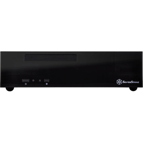 Silverstone sst-ml09b htpc-gehäuse (schwarz | 2x usb-a)