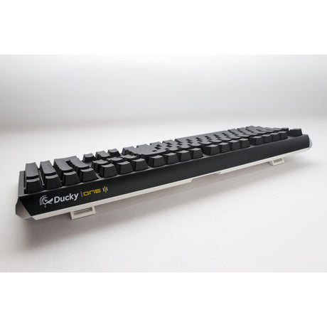 Ducky One 3 Classic, Tastatur (Schwarzweiß, US-Layout, Cherry MX Red, RGB-LED, Double-Shot PBT, Hot-Swap-fähig, Quacksalber-Mechanik)