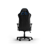 Dxracer gladiator l black blue pvc leather gamestoel (zwart blauw)