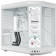 Hyte y70 Touch Infinity Midi-Tower-Gehäuse (weiß | 2x USB-A | 1x USB-C | gehärtetes Glas)