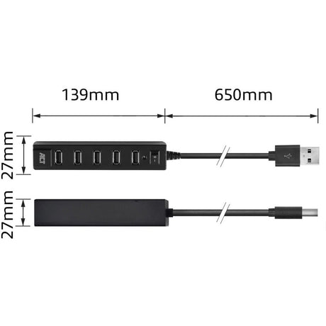 Act USB-Hub ac6215 schwarz