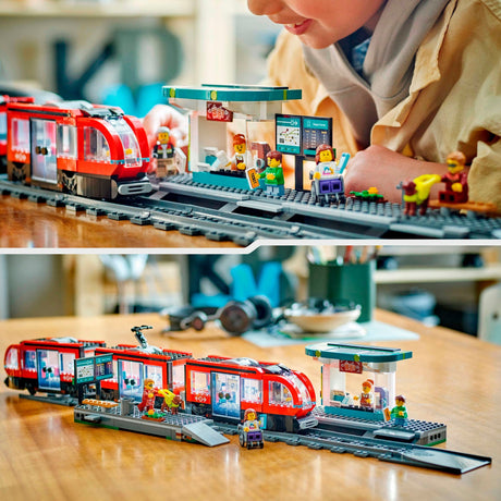 Lego City Straßenbahn und Bahnhof – 60423