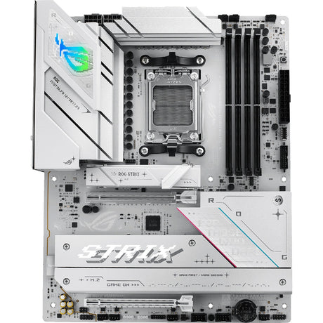 Asus ROG Strix B850-A Gaming Wi-Fi Sockel AM5 Motherboard (weiß, 2,5 GB-LAN, Wi-Fi 7, BT, Sound, ATX)