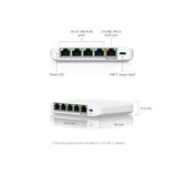 Ubiquiti flex mini 2.5g switch (wit)