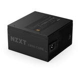 Nzxt c850 gold core modulaire 850 watt voeding (zwart, 1x 12v-2x6, 3x pcie)