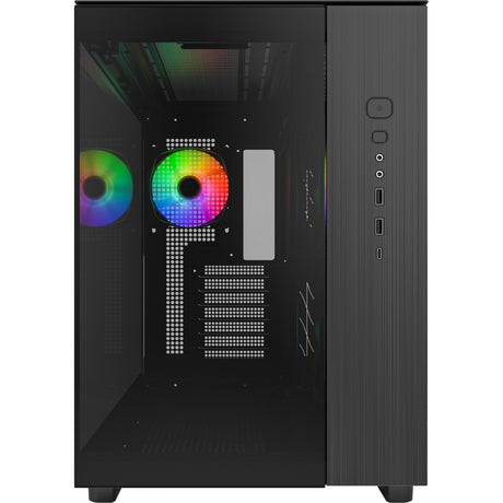 Montech King 65 Pro Midi-Tower-Gehäuse (schwarz | 2x USB-A | 1x USB-C | Fenster)