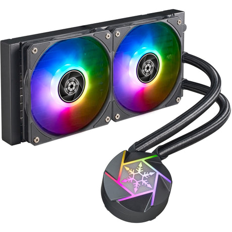 Silverstone Vida 240 Slim Wasserkühlung (schwarz)