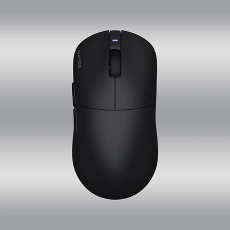 Hator quasar 3 ultima 8k wireless gaming muis (zwart, 400 - 30.000 dpi, 2.4ghz bluetooth 5.1 usb)