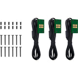 Thermaltake ct120 ex argb sync pc cooling fan racing green (3-fan pack) case fans (groen, 3 stuks, 120 x 120 x 25 mm, pwm)