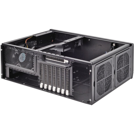 Silverstone SST-GD10B HTPC-Gehäuse (schwarz | 2x USB-A)