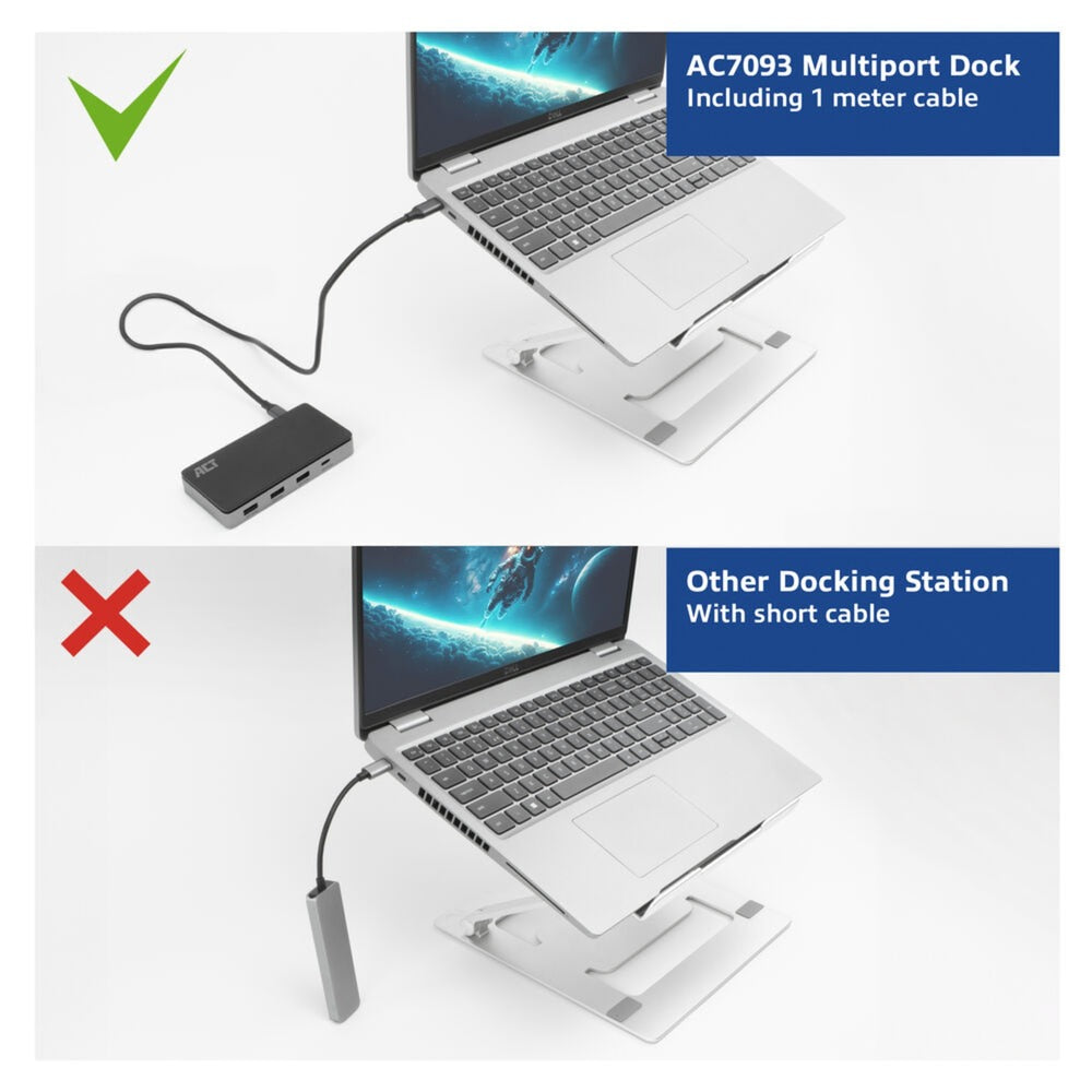 Act-Konnektivität USB-C 4K MST-Dockingstation