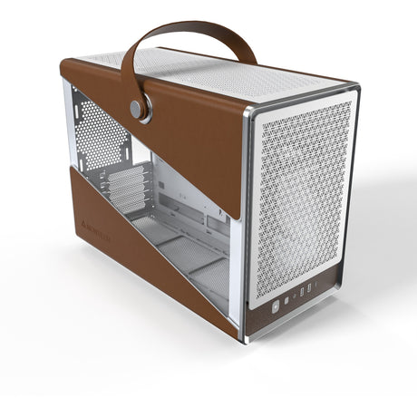 Montech Heritage Midi-Tower-Gehäuse (weiß beige | 2x USB-A | 1x USB-C)