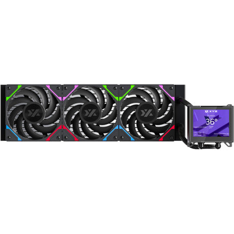 Xyz PC Gear Hydroview AIO 360 Wasserkühlung (schwarz, argb, pwm)