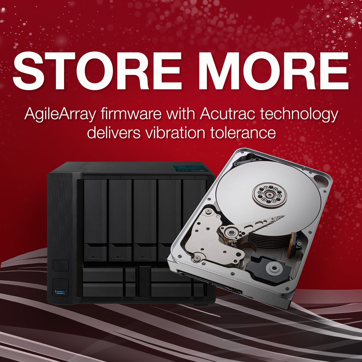 Seagate ironwolf, 10 tb harde schijf (st10000vn000, sata 600, 24 7)