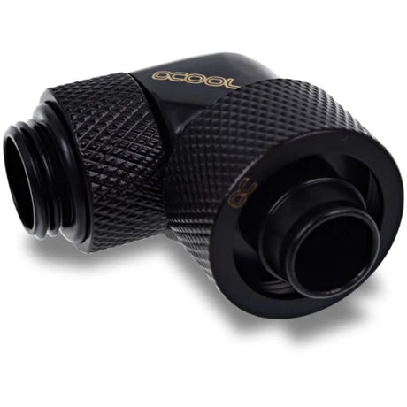Alphacool Eiszapfen 16 10mm Schraubdüse 90° drehbar G1 4 Anschluss (schwarz, 4 Stück)