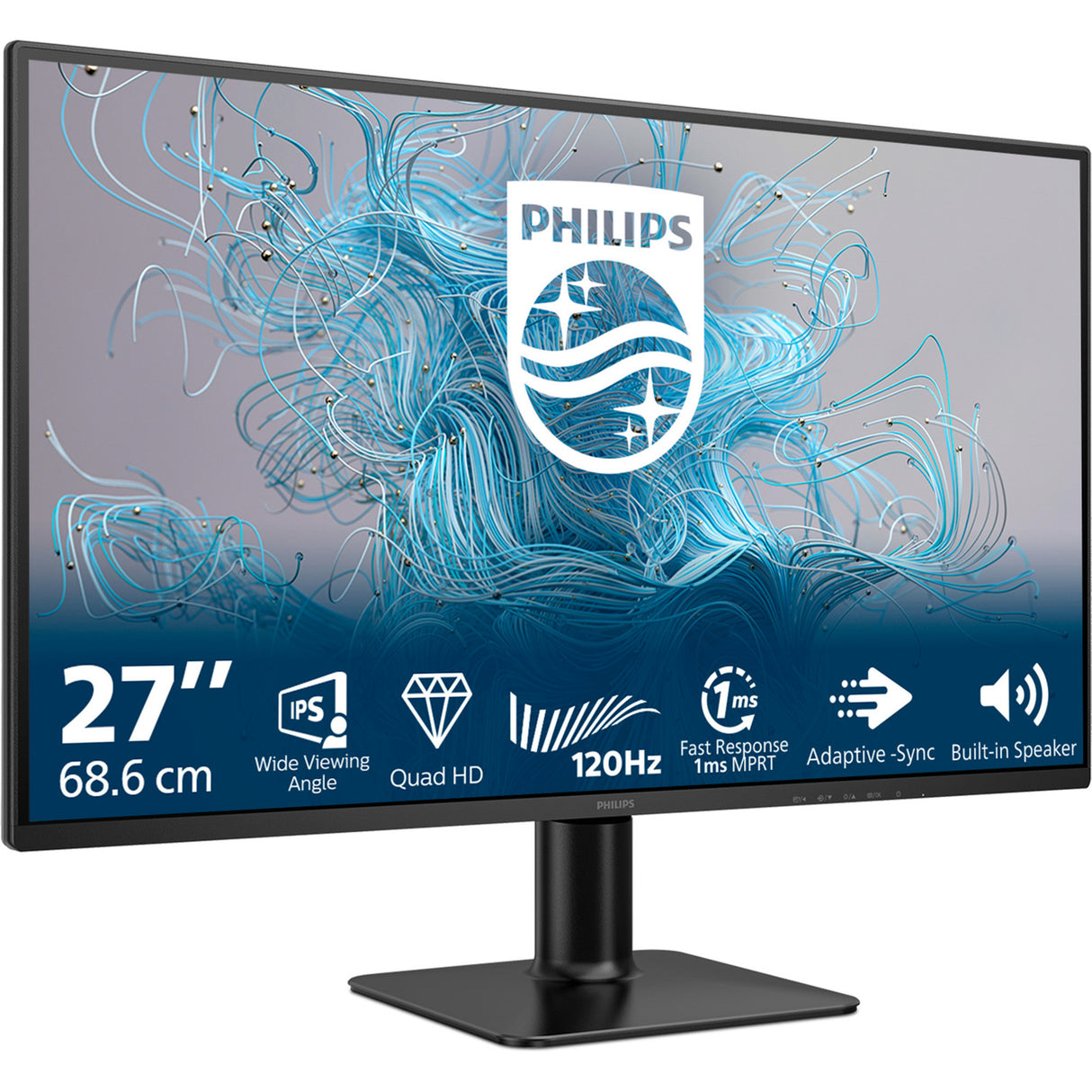 Philips 27e2n2500 00 27 Monitor (schwarz, HDMI, Display-Port, 120 Hz)
