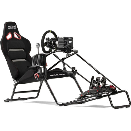 Next Level Racing GT Lite Pro faltbarer Rennsimulator (Schwarz)