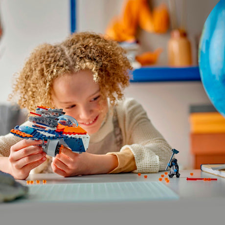 Lego Marvel – Raketen Warbird vs. Ronan Konstruktionsspielzeug (76278)