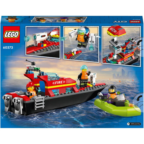 Lego City Feuerrettungsboot 60373