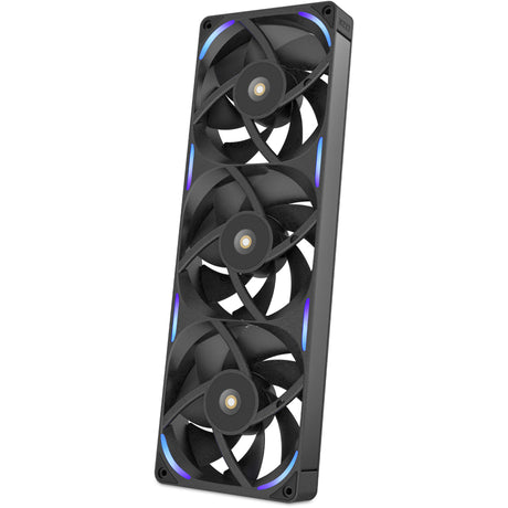Nzxt f360x RGB-Gehäuselüfter (schwarz, 3 Stück, 360 x 120 x 30 mm, PWM)