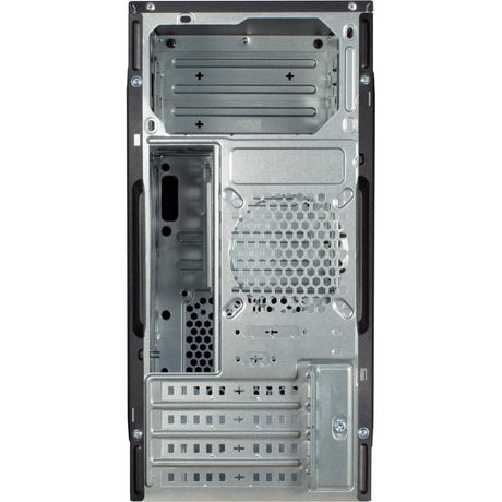 Inter-Tech IT-6505 Reto Mini-Tower-Gehäuse (schwarz | 2x USB-A)