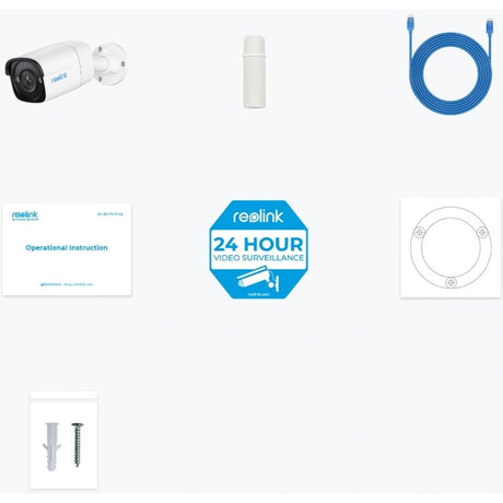 Reolink P320, 5 MP IP PoE Überwachungskamera (weiß)
