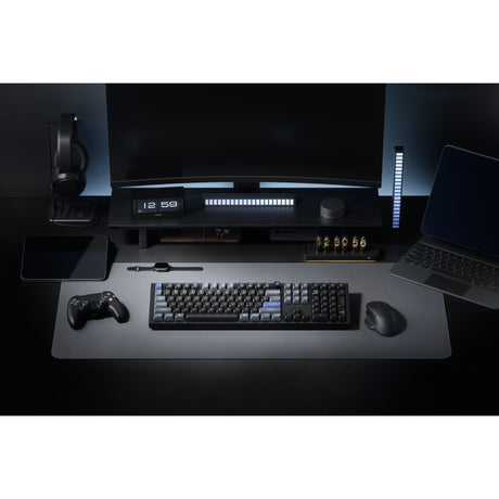 Keychron Q6 HE 8K Magnetschalter-Tastatur (schwarz, US-Layout (QWERTY), ultraschnelles Lime, 100 %, RGB, Hot-Swap, 8K)