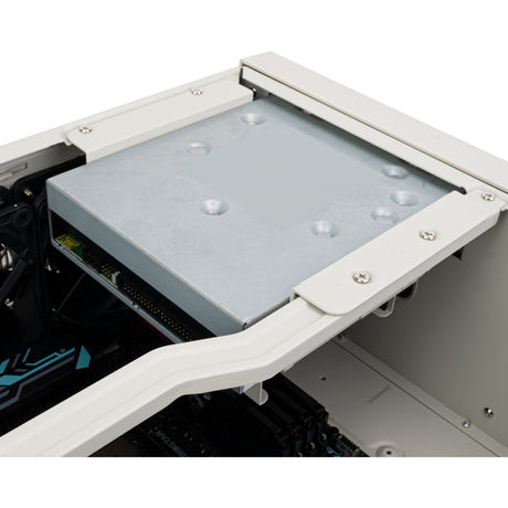 Silverstone FLP01 HTPC-Gehäuse (Creme | 2x USB-A | 1x USB-C)