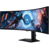 Samsung Odyssey G9 S49FG910EU 49 gebogener Ultrawide-Gaming-Monitor (Schwarz, 144 Hz, HDMI, DisplayPort, AMD FreeSync)