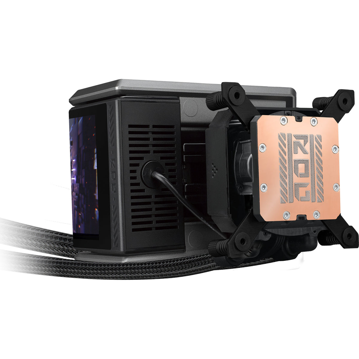 Asus rog ryuo iv 360 argb waterkoeling (zwart)