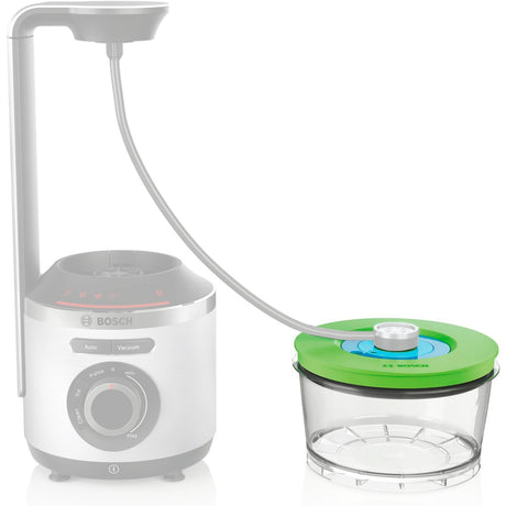Bosch Vakuum-Aufbewahrungsboxen mmzv0sb2 Behälter (transparent grün, 2 Stück)