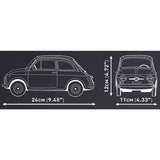 Cobi fiat abarth 595 constructiespeelgoed (schaal 1:12)