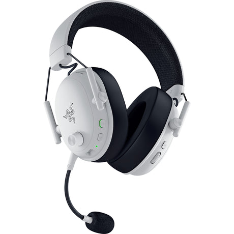 Razer Blackshark v3 Over-Ear-Gaming-Headset (weiß schwarz, PC, Playstation 4 und 5, Bluetooth)