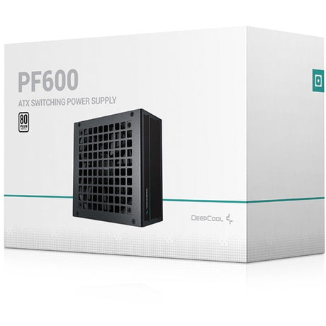 Deepcool pf600 600 Watt Netzteil (schwarz, 4x PCIe)