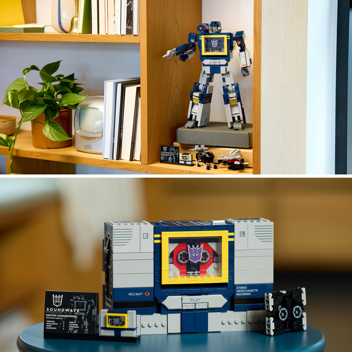 Lego® Icons Transformers: Soundwave – Transformers-Sammlung – 10358