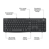 Logitech MK295 Stille drahtlose Tastatur und Mauskombination