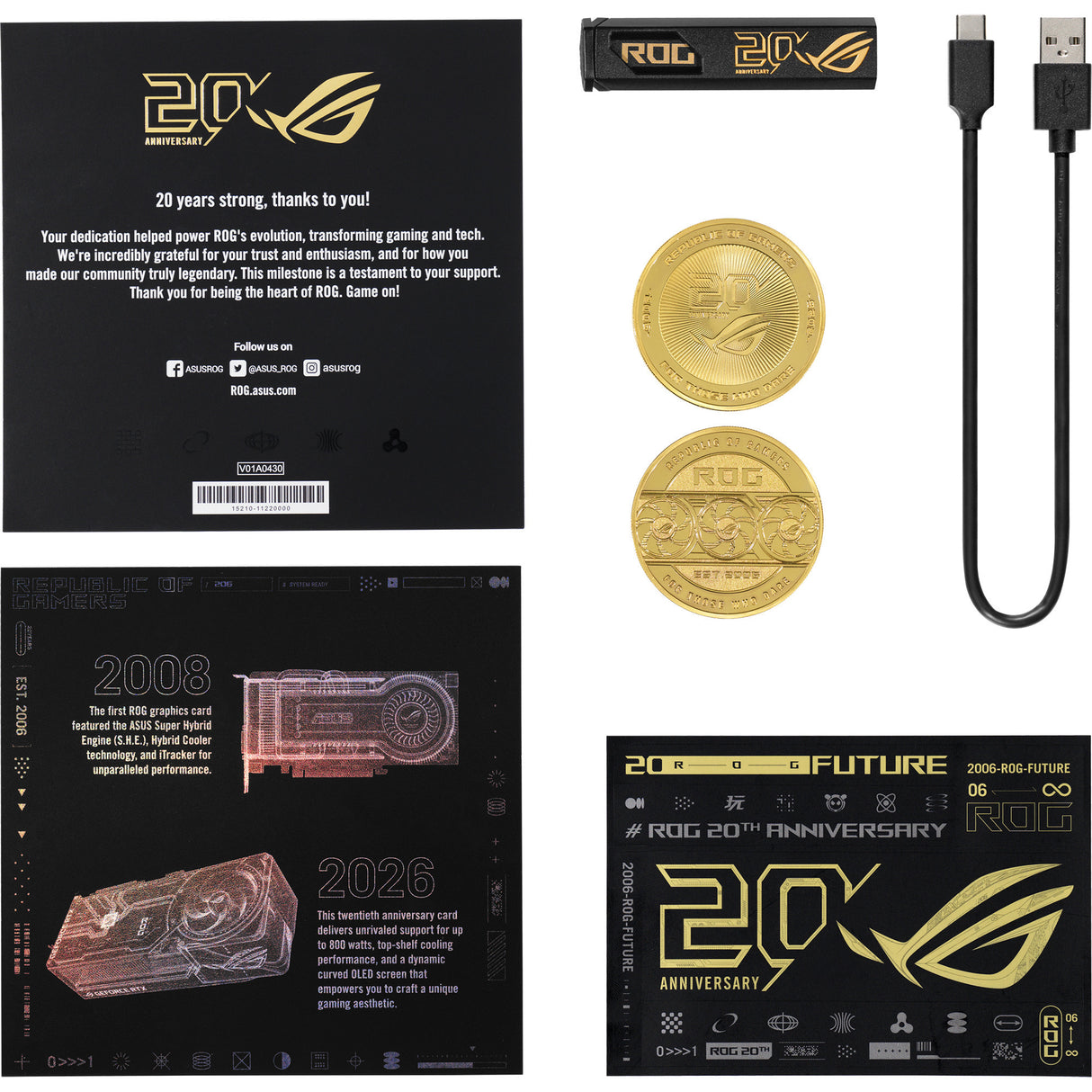 Asus geforce rtx 5090 rog astral edition 20 grafische kaart (dlss 4, 3x displayport, 2x hdmi 2.1, usb-c)