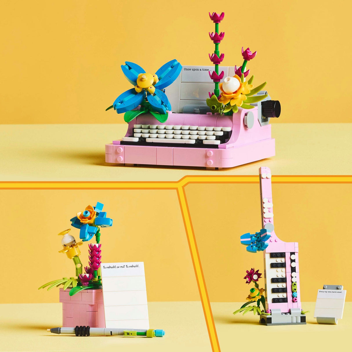Lego Creator 31169 Schreibmaschine mit Blumen