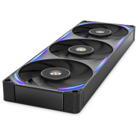 Nzxt f360x RGB-Gehäuselüfter (schwarz, 3 Stück, 360 x 120 x 30 mm, PWM)