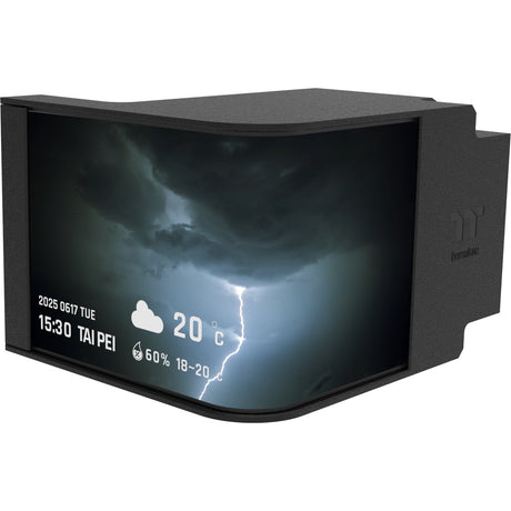 Thermaltake Magcurve 360 Ultra Arbb Sync AIO Flüssigkeitskühler Wasserkühlung (Schwarz)