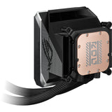 Asus rog strix lc iv 360 argb lcd waterkoeling (zwart)