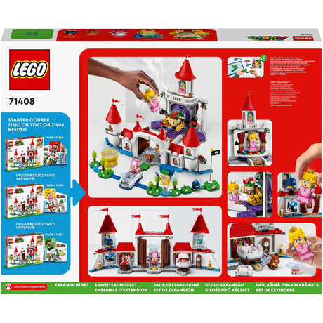 Lego Super Mario – Erweiterungsset: Bauspielzeug „Peach' Castle“ (71408)