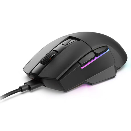 Sharkoon Skiller SGM50W Gaming-Maus (schwarz, 400–6400 dpi, RGB-LEDs)
