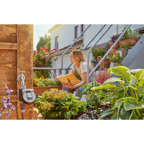 Gardena Bewässerungscomputer Flex – keine App erforderlich – für Balkon oder Terrasse