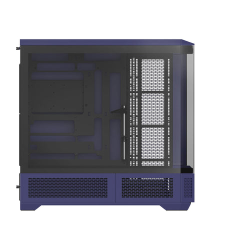 Thermaltake View 600 tg Future Dusk Big Tower Gehäuse (lila schwarz | 2x USB-A | 1x USB-C | gehärtetes Glas)