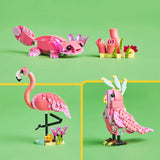 Lego Creator 31170 Wilde Tiere, rosa Flamingo