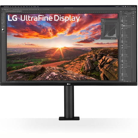 LG Ergo IPS-Monitor mit USB Typ-C 31,5 4K UHD (schwarz, 2x HDMI, 1x Display Port)