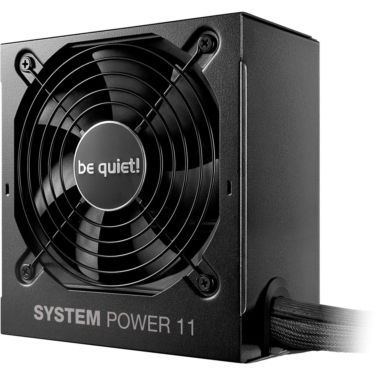 Ruhig sein! Systemleistung 11 450-Watt-Netzteil (schwarz, 2x PCIe)